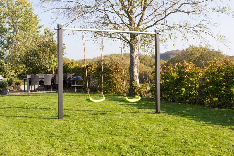 PLUS Gyngestativ med Gyngesæder 264x9x210 cm - Sport & fritid - Leg & sport - Legeplads & legeredskaber