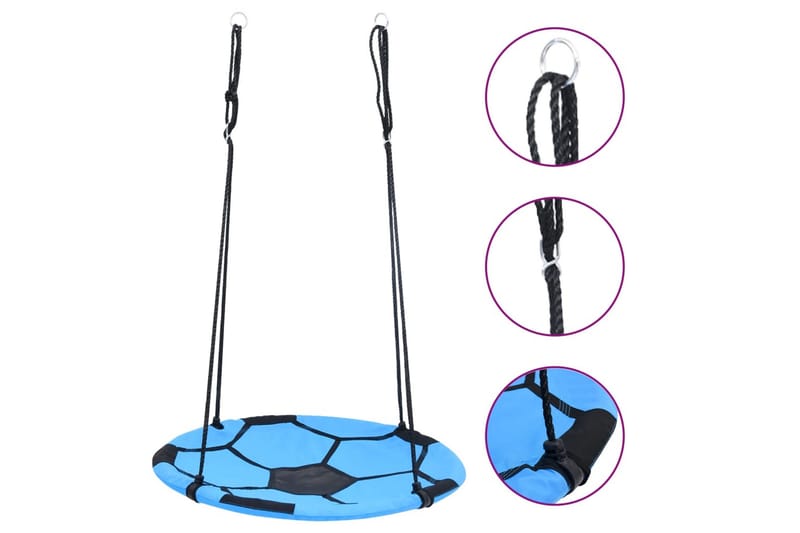 redegynge i fodbolddesign 100 cm - Blå - Sport & fritid - Leg & sport - Legeplads & legeredskaber