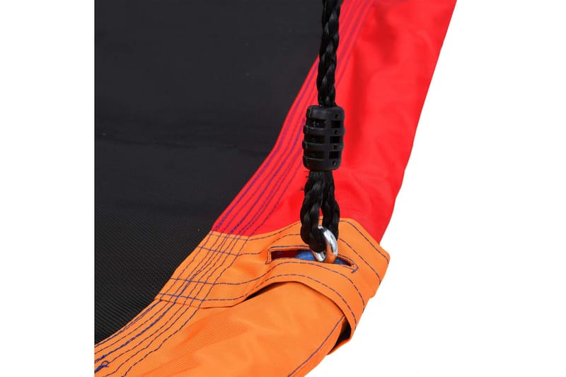 redegynge med flag 165x70 cm - Flerfarvet - Legeplads & legeredskaber - Gynge & gyngestativ