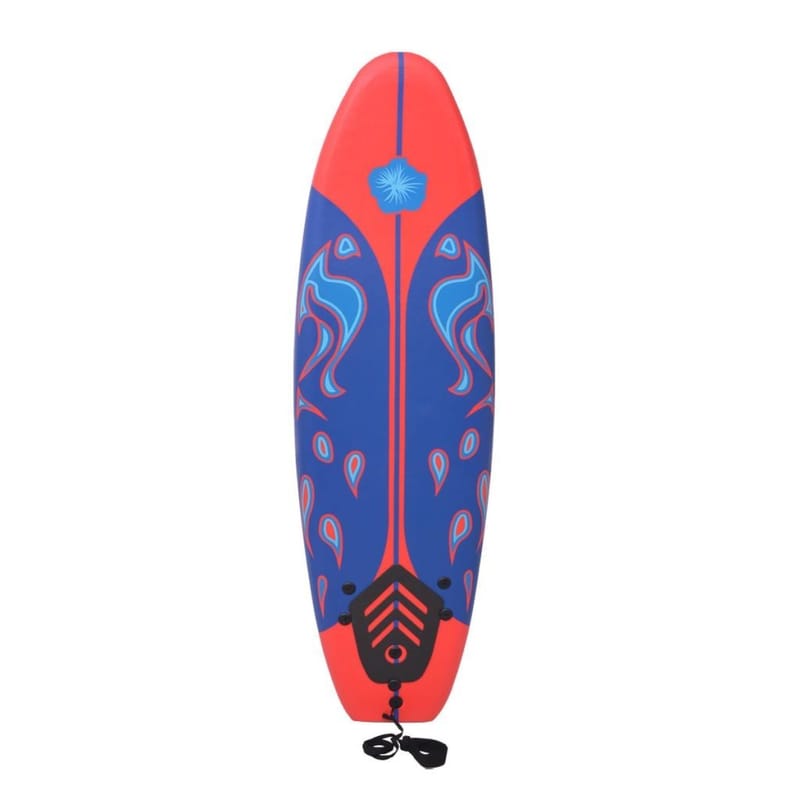 Surfbræt Blå Og Rød 170 Cm - Flerfarvet - Sport & fritid - Leg & sport - Legeplads & legeredskaber