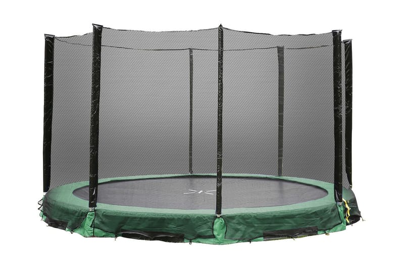 nedgravet trampolin med mesh 426 cm - Trampoliner