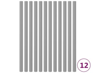 skumrør til trampolinstolper 92,5 cm 12 stk. grå - Grå - Sport & fritid - Leg & sport - Legeredskaber & udendørsleg