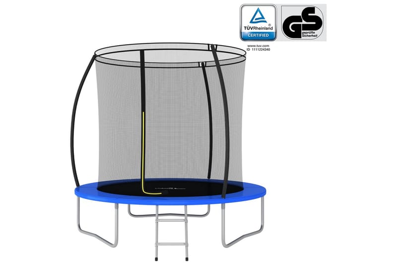 Trampolinsæt Rund 244X55 cm 100 Kg - Sport & fritid - Leg & sport - Legeredskaber & udendørsleg