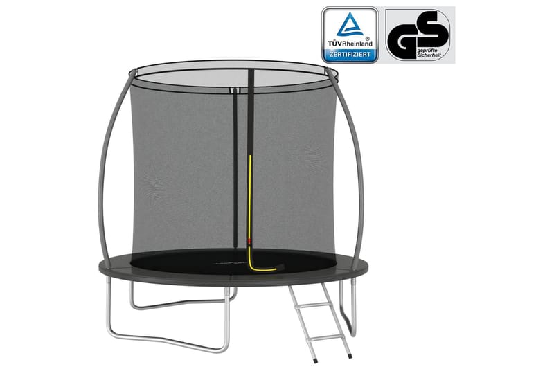 trampolinsæt rund 244x55 cm 100 kg - Sport & fritid - Leg & sport - Legeredskaber & udendørsleg