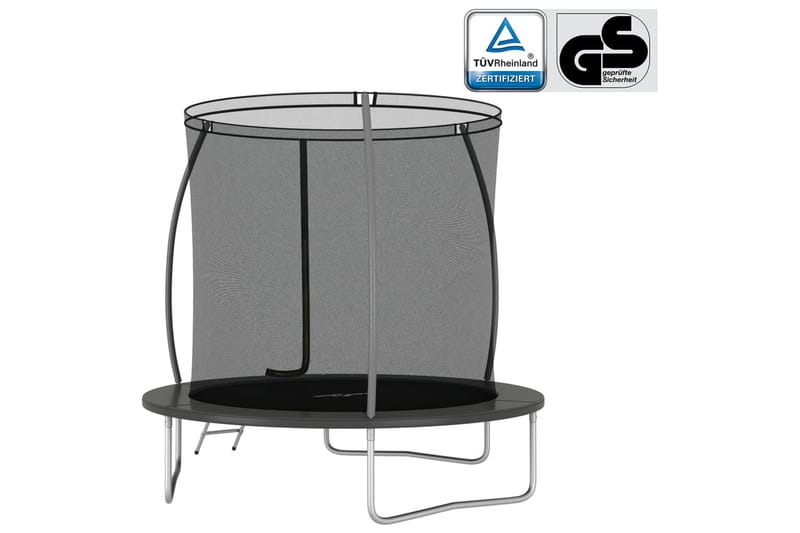 trampolinsæt rund 244x55 cm 100 kg - Sport & fritid - Leg & sport - Legeredskaber & udendørsleg