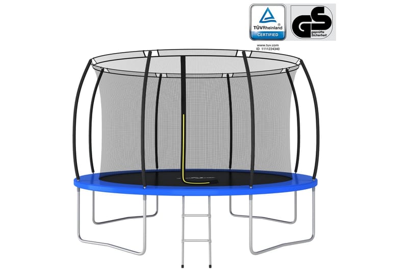 Trampolinsæt Rund 366X80 cm 150 Kg - Sport & fritid - Leg & sport - Legeredskaber & udendørsleg
