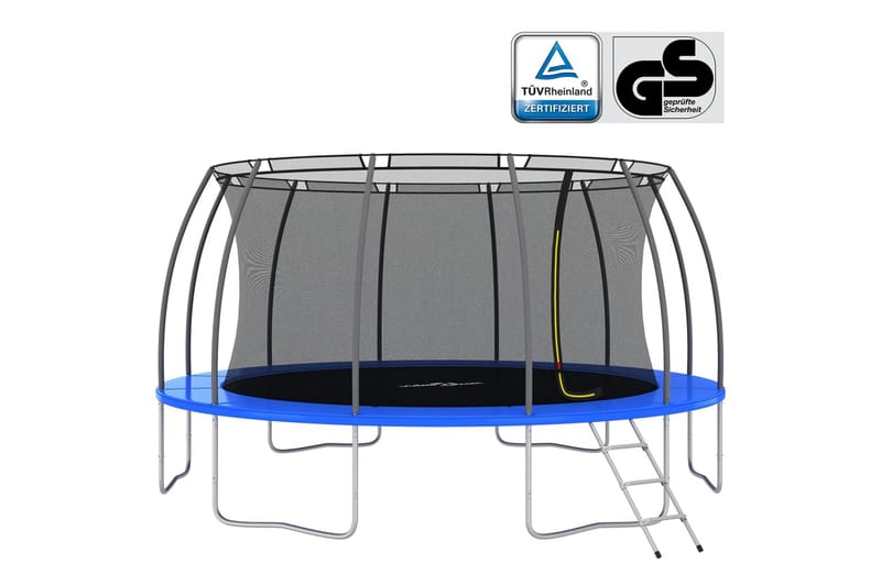 trampolinsæt rund 488x90 cm 150 kg - Sport & fritid - Leg & sport - Legeredskaber & udendørsleg