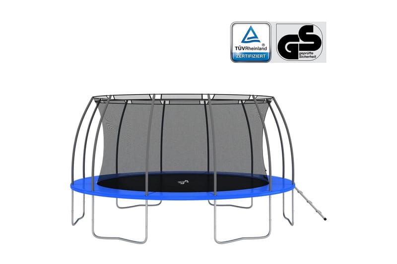 trampolinsæt rund 488x90 cm 150 kg - Sport & fritid - Leg & sport - Legeredskaber & udendørsleg