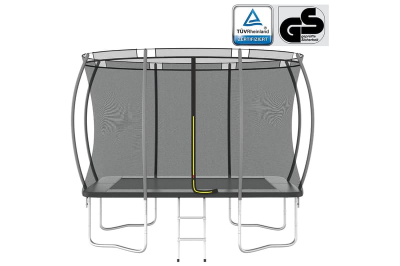 trampolinsæt 274x183x76 cm rektangulær 150 kg - Sport & fritid - Leg & sport - Legeredskaber & udendørsleg