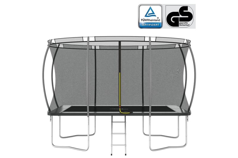 trampolinsæt 335x244x90 cm rektangulær 150 kg - Sport & fritid - Leg & sport - Legeredskaber & udendørsleg