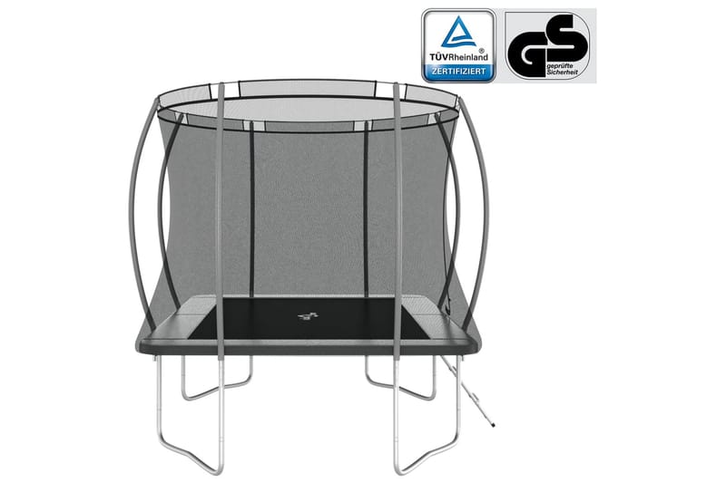 trampolinsæt 335x244x90 cm rektangulær 150 kg - Sport & fritid - Leg & sport - Legeredskaber & udendørsleg
