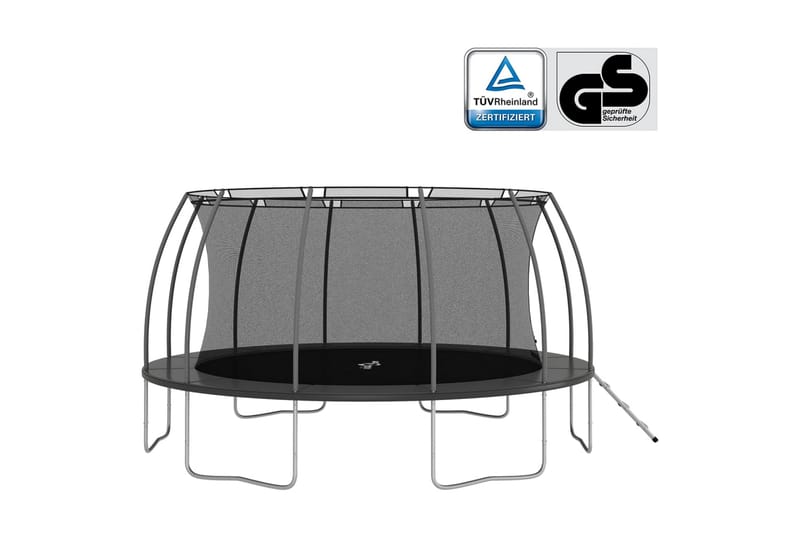 trampolinsæt rund 488x90 cm 150 kg - Sport & fritid - Leg & sport - Legeredskaber & udendørsleg