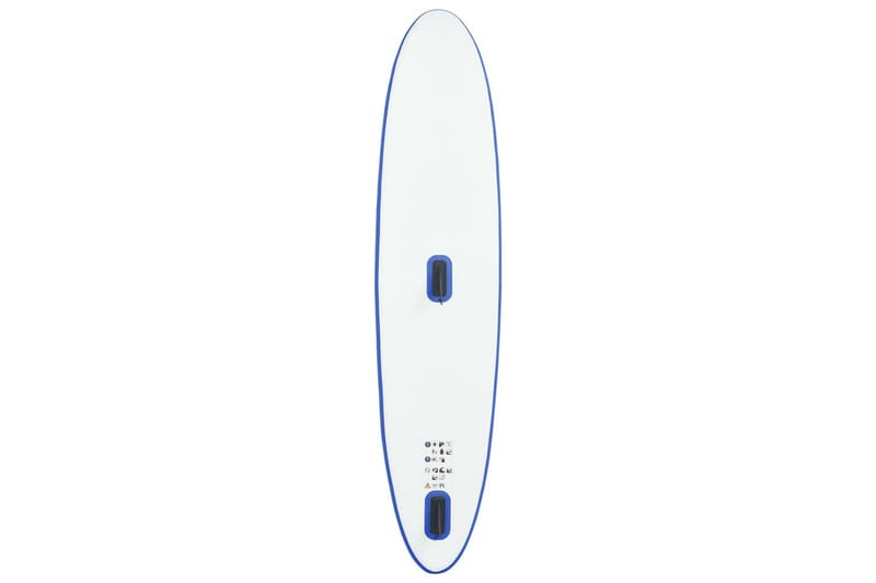 Oppusteligt Paddleboard Med Sejlsæt Blå Og Hvid - Blå - Vandsport & vandleg