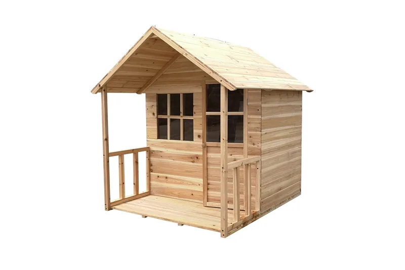 Regulus Legehus med Terrasse - Natur - Sport & fritid - Leg & sport - Legehuse