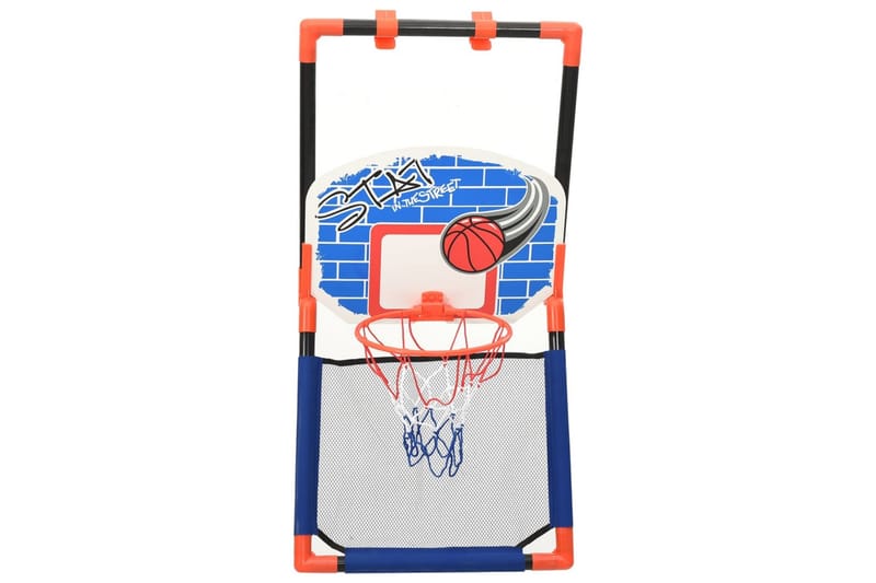 basketballsæt til børn multifunktionelt gulv og væg - Flerfarvet - Basketudstyr