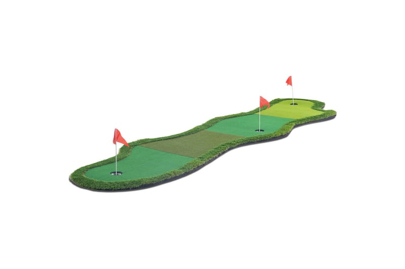 Golfmåtte Multi-speed | Puttingmåtte med forskellig græshøjde 4x1 m Grøn - Lyfco - Sport & fritid - Leg & sport - Sportredskaber & sportsudstyr