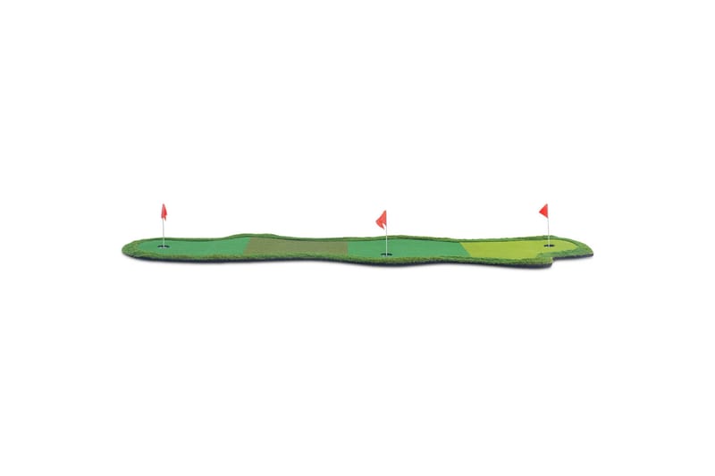 Golfmåtte Multi-speed | Puttingmåtte med forskellig græshøjde 4x1 m Grøn - Lyfco - Sport & fritid - Leg & sport - Sportredskaber & sportsudstyr
