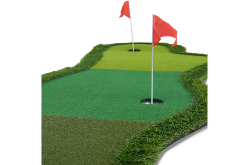 Golfmåtte Multi-speed | Puttingmåtte med forskellig græshøjde 4x1 m Grøn - Lyfco - Sport & fritid - Leg & sport - Sportredskaber & sportsudstyr