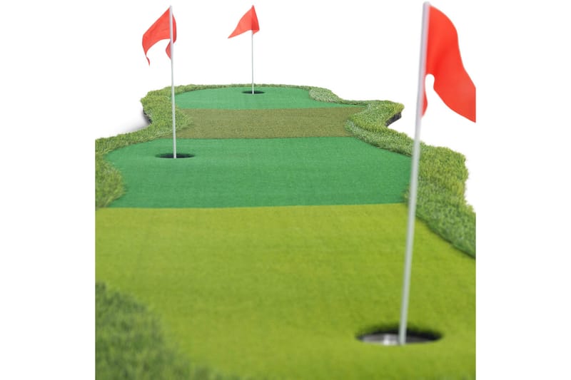 Golfmåtte Multi-speed | Puttingmåtte med forskellig græshøjde 4x1 m Grøn - Lyfco - Sport & fritid - Leg & sport - Sportredskaber & sportsudstyr