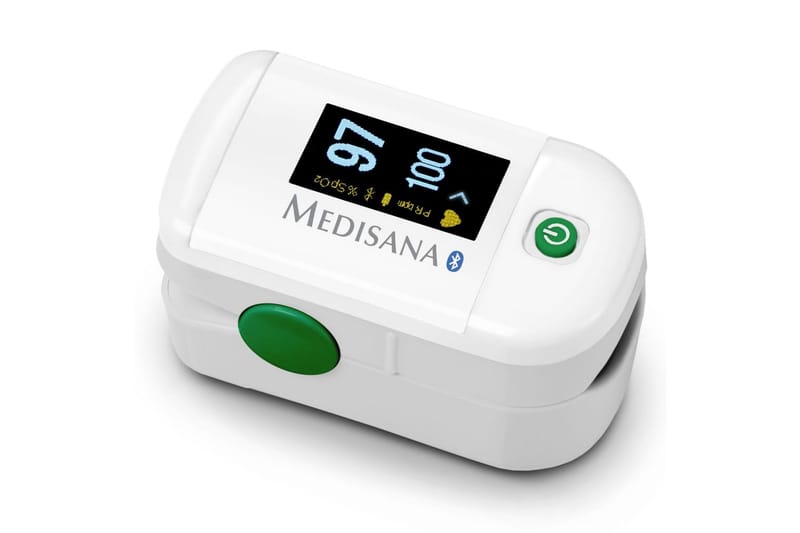 Medisana pulsoximeter PM 100 Connect hvid - Hvid - Tilbehør sportsudstyr