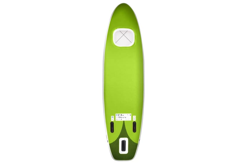 oppusteligt paddleboardsæt 300x76x10 cm grøn - Grøn - Vandsport & vandleg