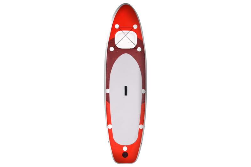 oppusteligt paddleboardsæt 330x76x10 cm rød - Rød - Vandsport & vandleg