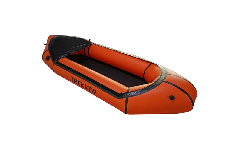 Trekker Packraft Inkl. Spraydeck 255 cm - Orange - Gummibåd & rib båd