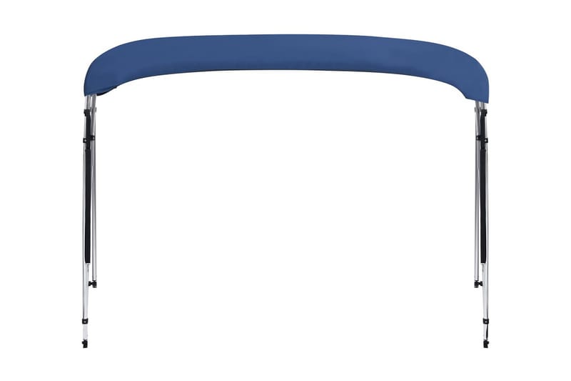 Biminitop 243x(230-244)x137 cm Marineblå - Bådkaleche