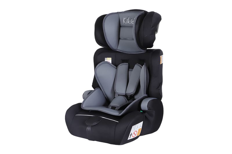 Kikid Autostol Basic R129 76-105 cm - Grå - Sport & fritid - Til børn - Bilstole & autostole