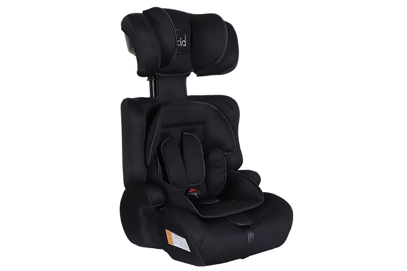 Kikid Autostol Basic R129 76-105 cm - Sort - Sport & fritid - Til børn - Bilstole & autostole