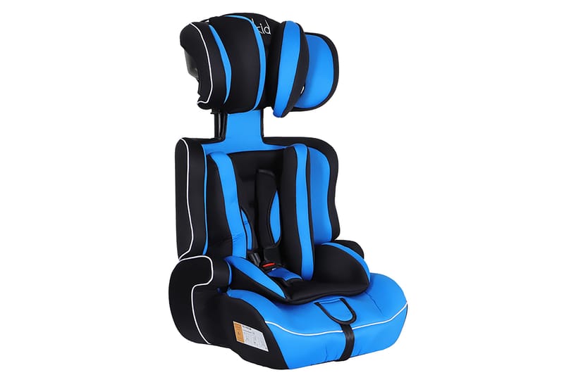 Kikid Autostol Basic R129 76-105 cm - Sort/Blå - Sport & fritid - Til børn - Bilstole & autostole