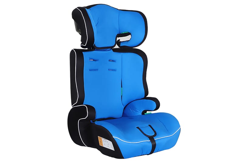 Kikid Autostol Basic R129 76-105 cm - Sort/Blå - Sport & fritid - Til børn - Bilstole & autostole