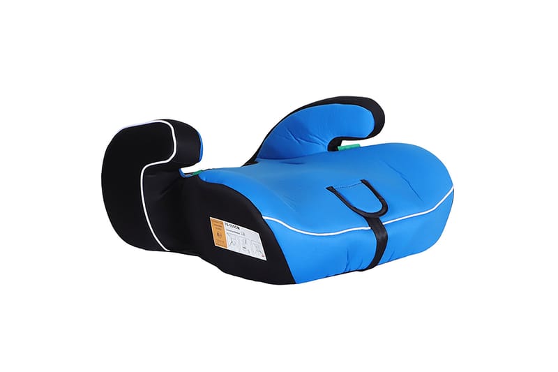 Kikid Autostol Basic R129 76-105 cm - Sort/Blå - Sport & fritid - Til børn - Bilstole & autostole
