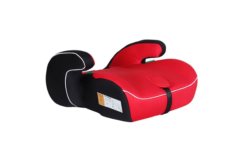 Kikid Autostol Basic R129 76-105 cm - Sort/Orange - Sport & fritid - Til børn - Bilstole & autostole