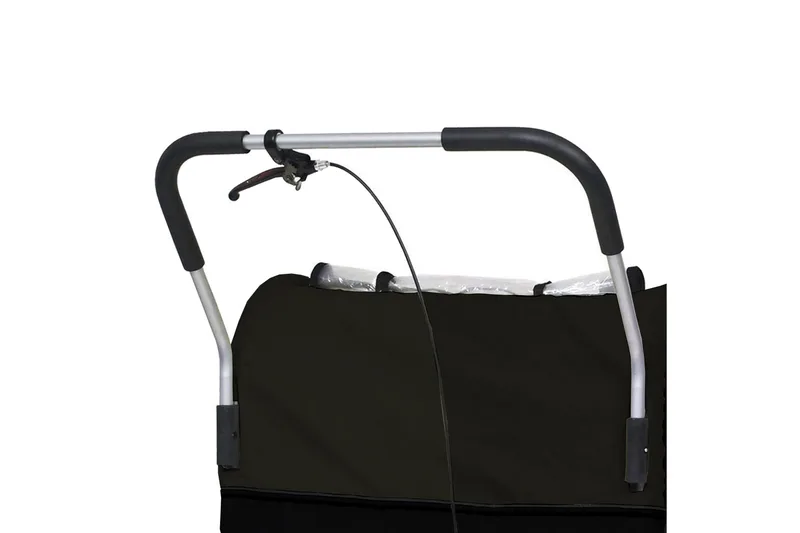 Sammenklappelig cykeltrailer/barnevogn 2-i-1 - Sport & fritid - Til børn - Barnevogn