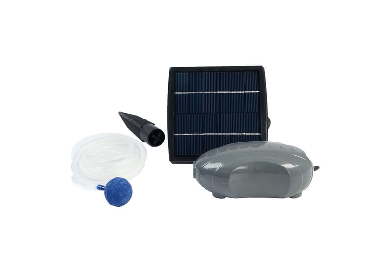 Ubbink udendørs iltningspumpe Air Solar 100 1351374 - Sport & fritid - Til dyrene - Fisk & reptiler