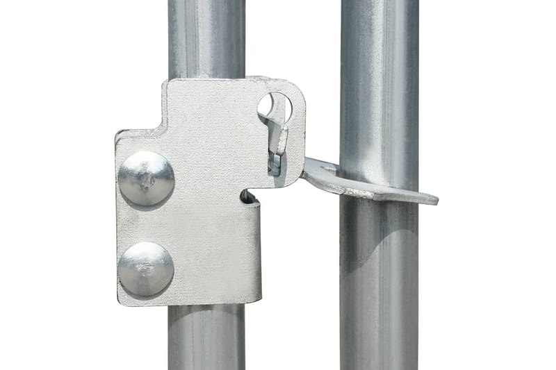 hønsehus 14x2x2 m galvaniseret stål - Sølv - Sport & fritid - Til dyrene - Fugl - Hønsehus