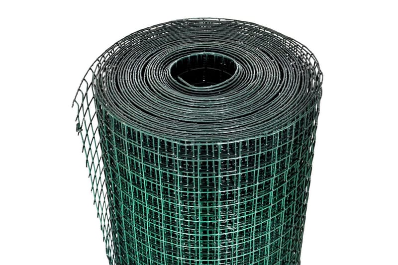hønsenet galvaniseret stål 25 x 1 m grøn - Grøn - Sport & fritid - Til dyrene - Fugl - Hønsehus