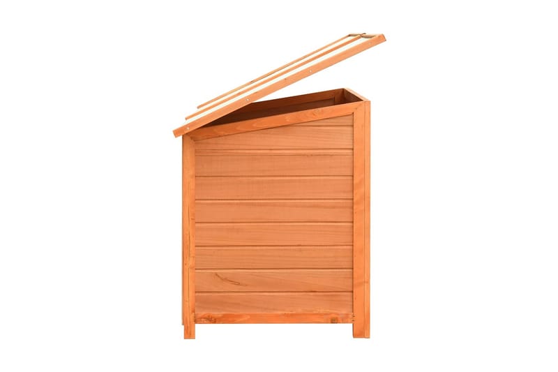 Hundebur I Massivt Fyrre- Og Grantræ 120 X 77 X 86 Cm - Brun - Sport & fritid - Til dyrene - Til hund - Transportkasse hund & hundebur