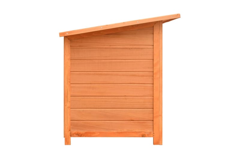 Hundebur I Massivt Fyrre- Og Grantræ 120 X 77 X 86 Cm - Brun - Sport & fritid - Til dyrene - Til hund - Transportkasse hund & hundebur
