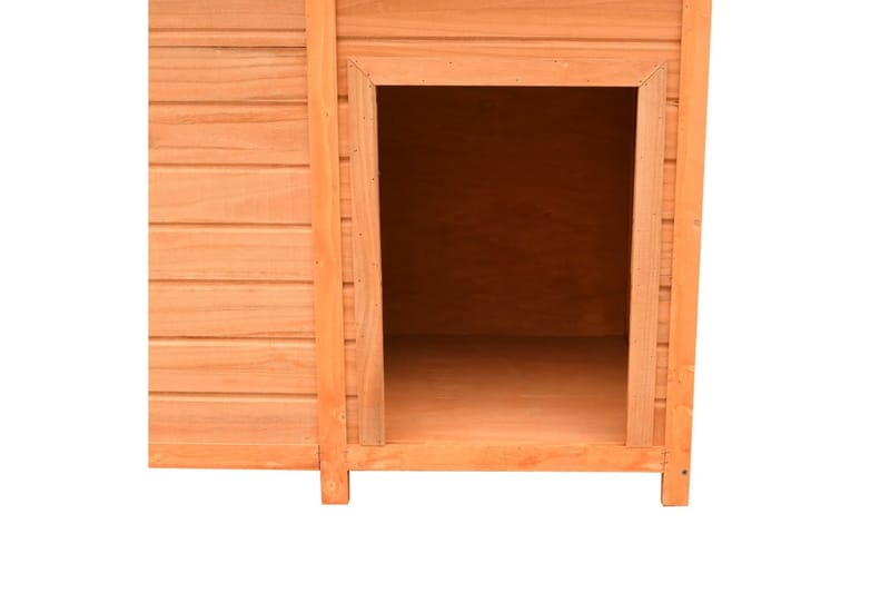 Hundebur I Massivt Fyrre- Og Grantræ 120 X 77 X 86 Cm - Brun - Sport & fritid - Til dyrene - Til hund - Transportkasse hund & hundebur