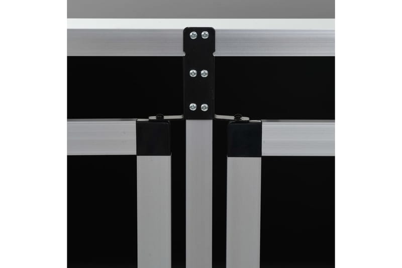 Hundebur Med Dobbelt Dør 94 X 88 X 69 Cm - Sølv - Sport & fritid - Til dyrene - Til hund - Transportkasse hund & hundebur