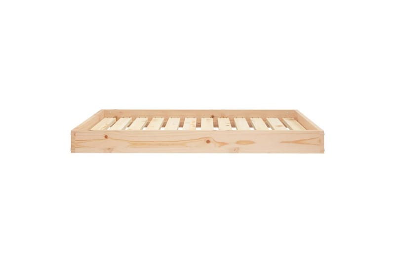 beBasic hundeseng 101,5x74x9 cm massivt fyrretræ - Brun - Sport & fritid - Til dyrene - Til hund - Hundemøbler - Hundeseng