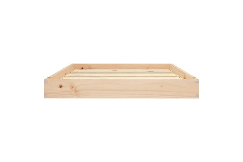 beBasic hundeseng 101,5x74x9 cm massivt fyrretræ - Brun - Sport & fritid - Til dyrene - Til hund - Hundemøbler - Hundeseng
