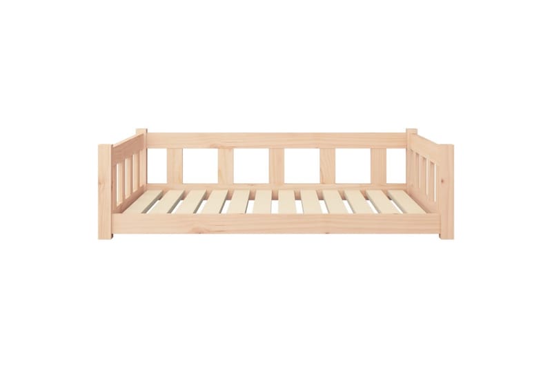 beBasic hundeseng 105,5x75,5x28 cm massivt fyrretræ - Brun - Sport & fritid - Til dyrene - Til hund - Hundemøbler - Hundeseng