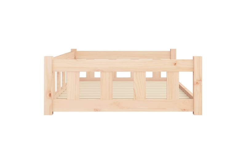 beBasic hundeseng 105,5x75,5x28 cm massivt fyrretræ - Brun - Sport & fritid - Til dyrene - Til hund - Hundemøbler - Hundeseng