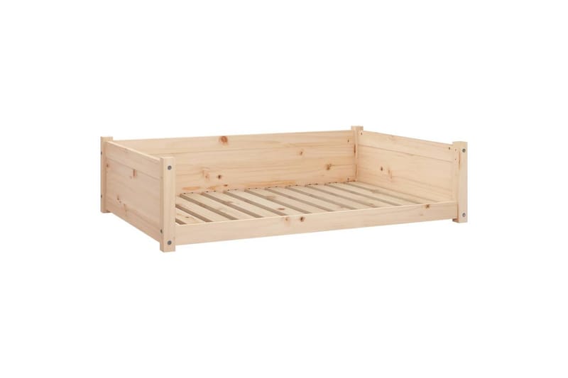 beBasic hundeseng 105,5x75,5x28 cm massivt fyrretræ - Brun - Sport & fritid - Til dyrene - Til hund - Hundemøbler - Hundeseng