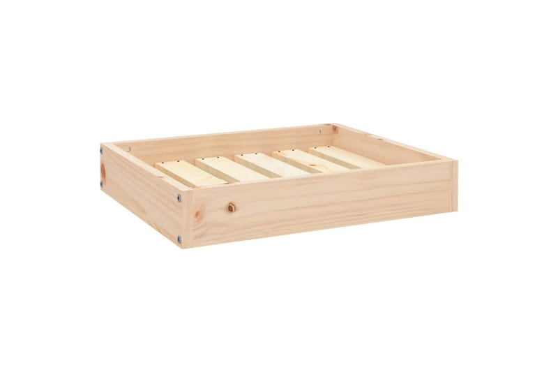 beBasic hundeseng 51,5x44x9 cm massivt fyrretræ - Brun - Sport & fritid - Til dyrene - Til hund - Hundemøbler - Hundeseng