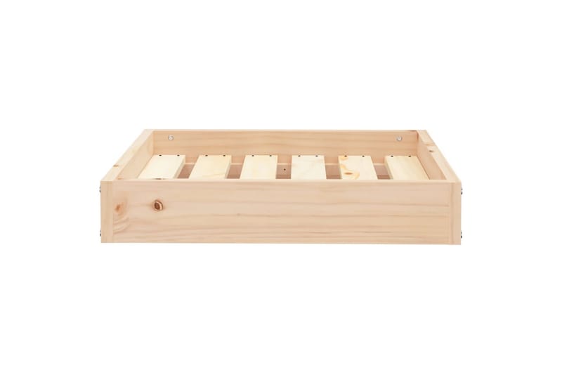 beBasic hundeseng 51,5x44x9 cm massivt fyrretræ - Brun - Sport & fritid - Til dyrene - Til hund - Hundemøbler - Hundeseng