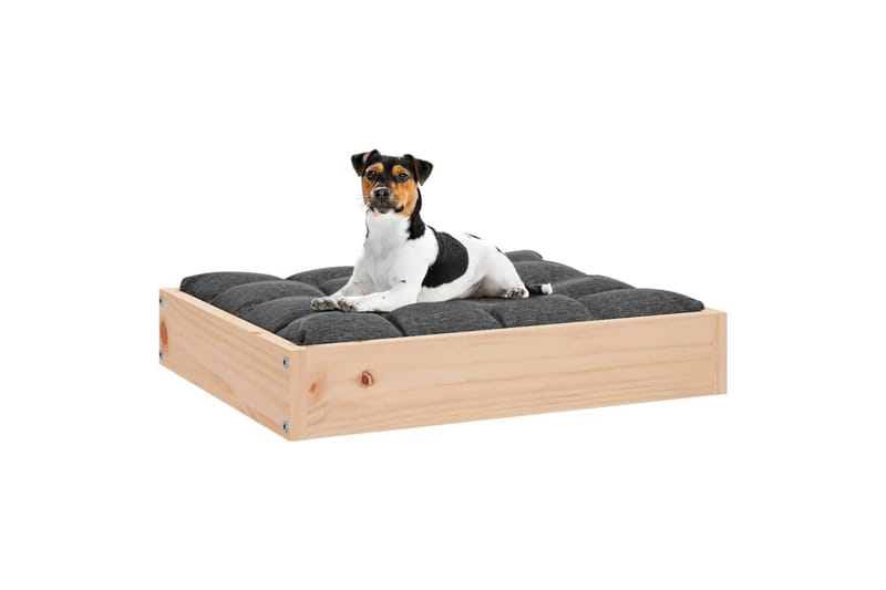 beBasic hundeseng 51,5x44x9 cm massivt fyrretræ - Brun - Sport & fritid - Til dyrene - Til hund - Hundemøbler - Hundeseng